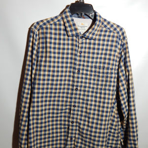 Tommy Bahama Long sleeved shirt Blue plaid